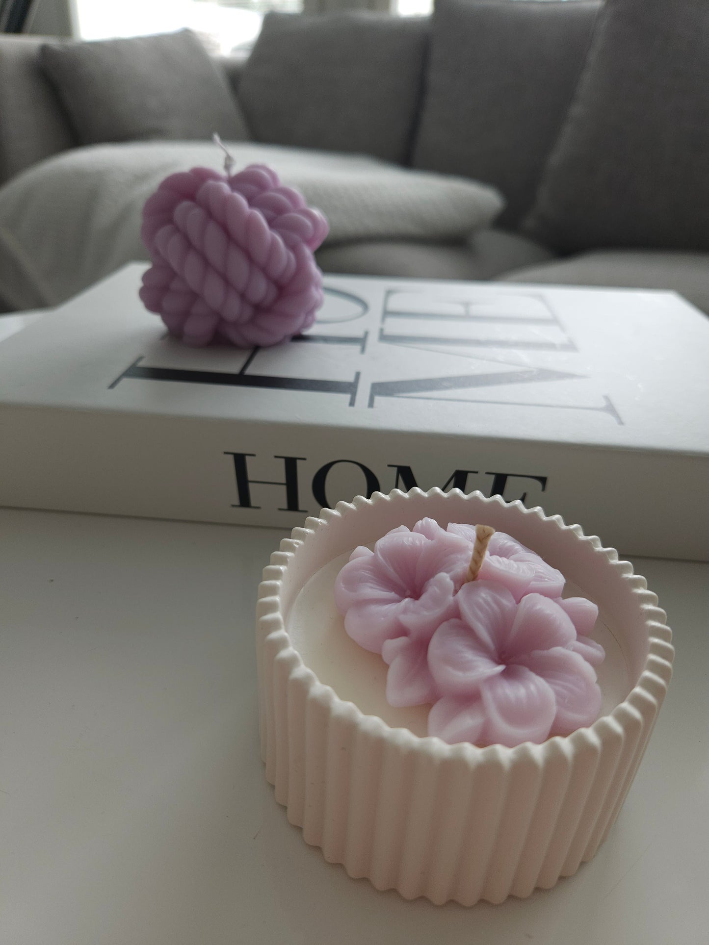 Kukkaisa -astiakynttilä