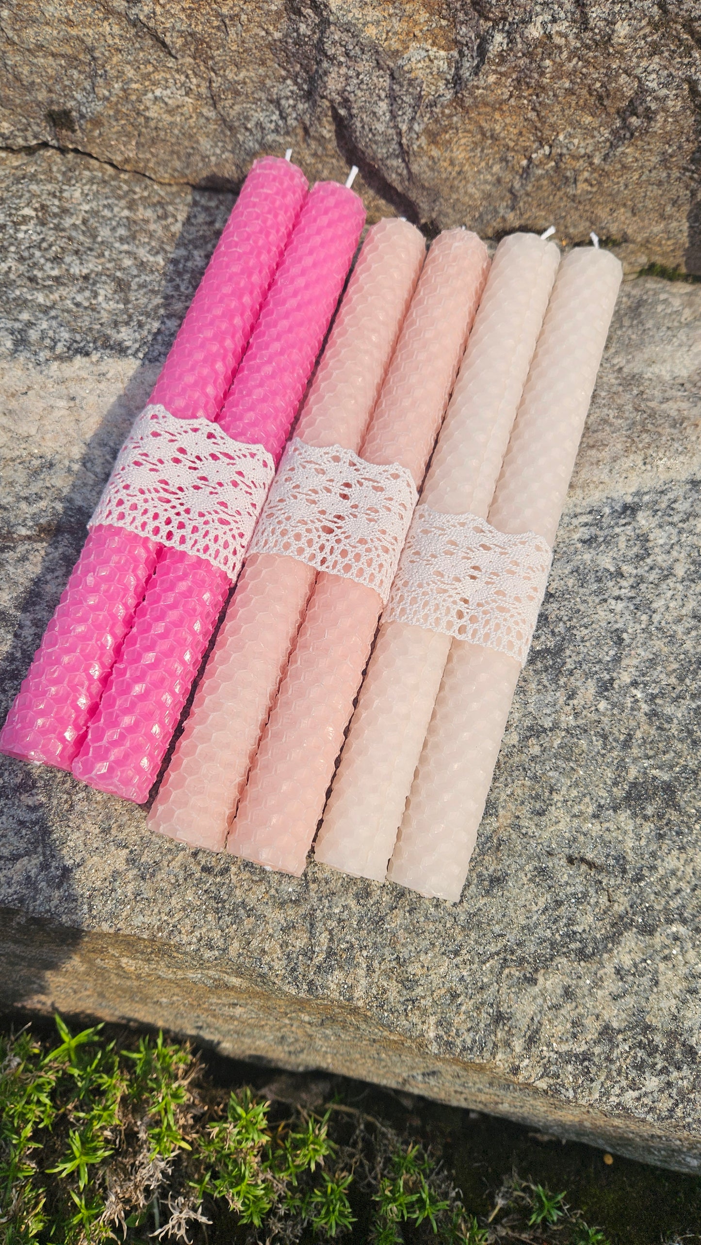 Mehiläisvahakynttilä 2kpl