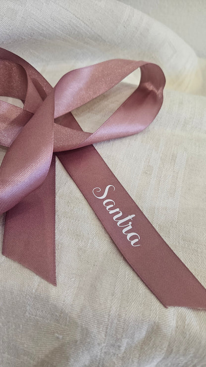 Niminauha -satiininauha omalla nimellä