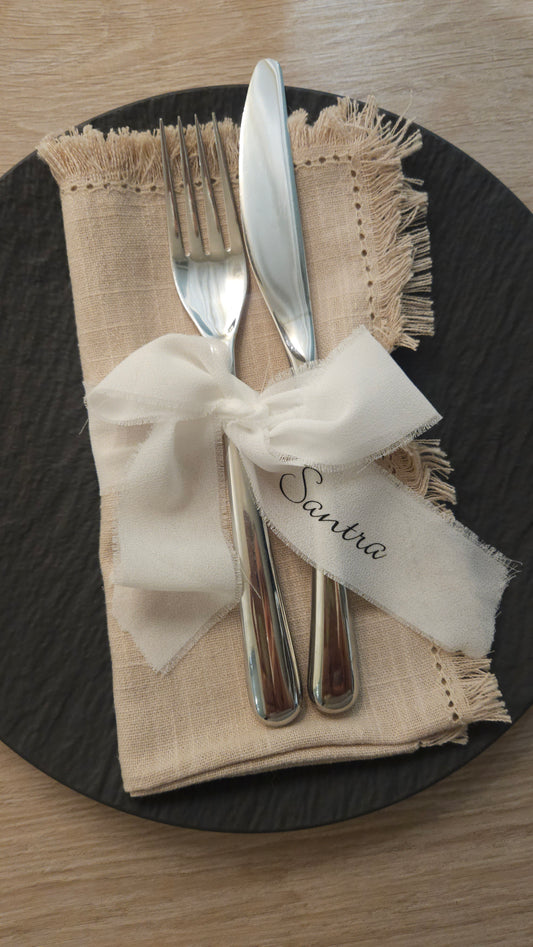 Nimi­nauha – sifonkinauha omalla nimellä