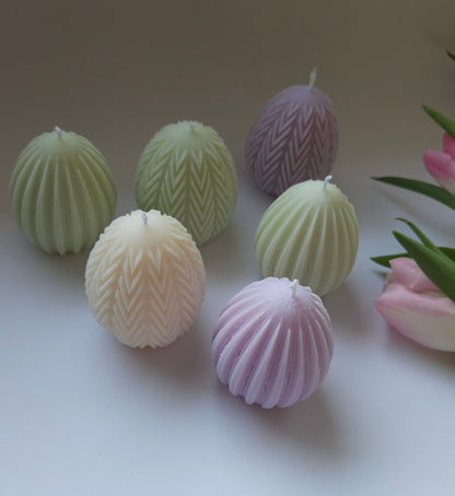 Pääsiäismuna -kynttilät 2kpl