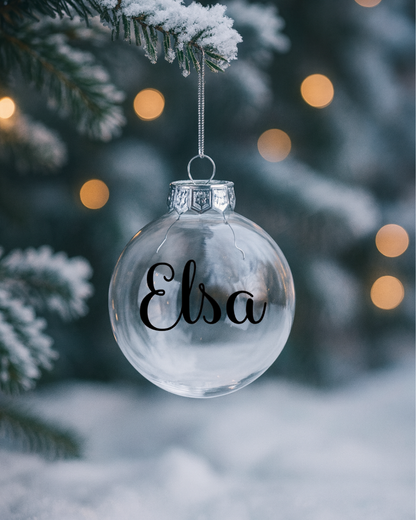 Joulupallo omalla nimellä