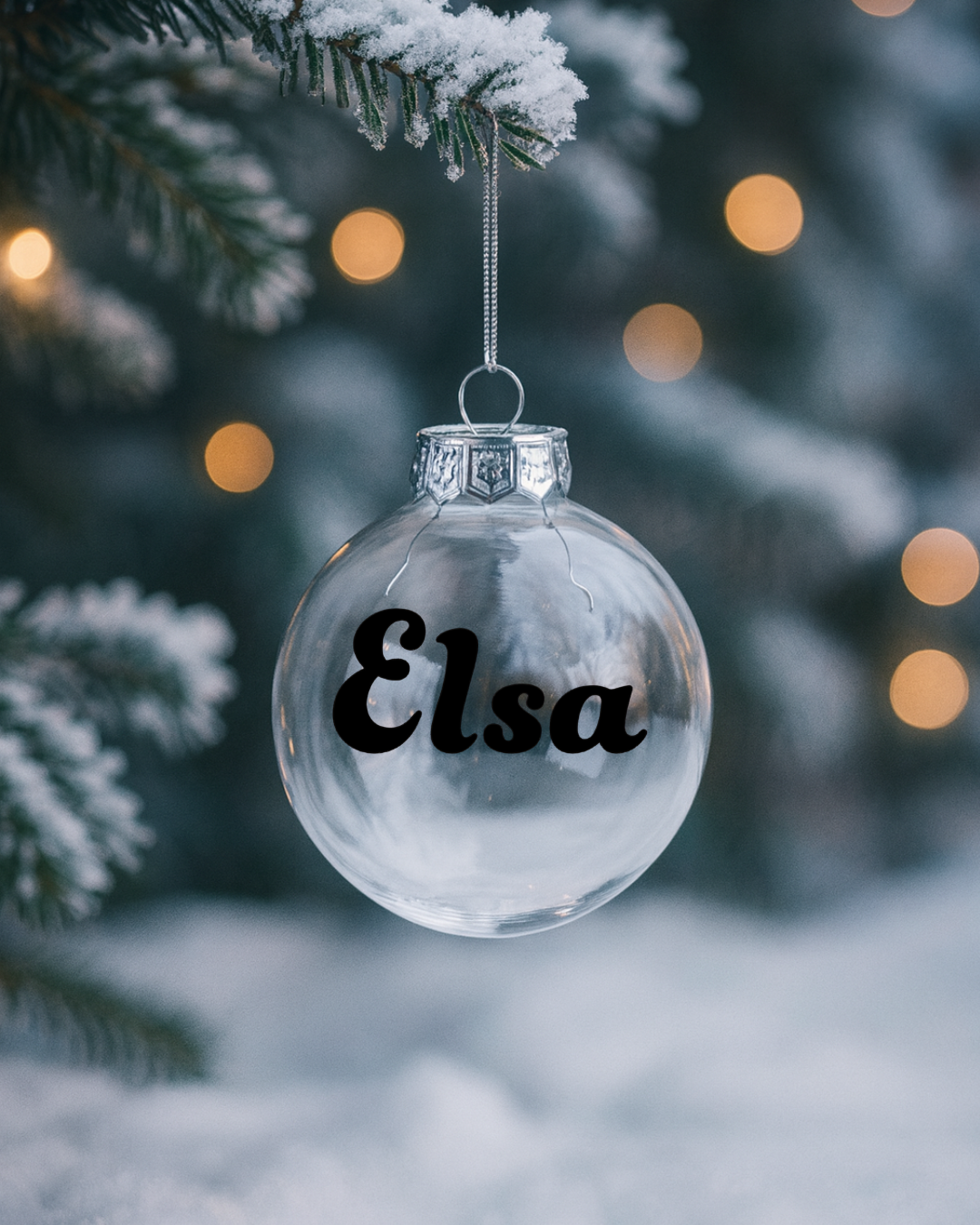 Kustomoitu joulupallo nimellä