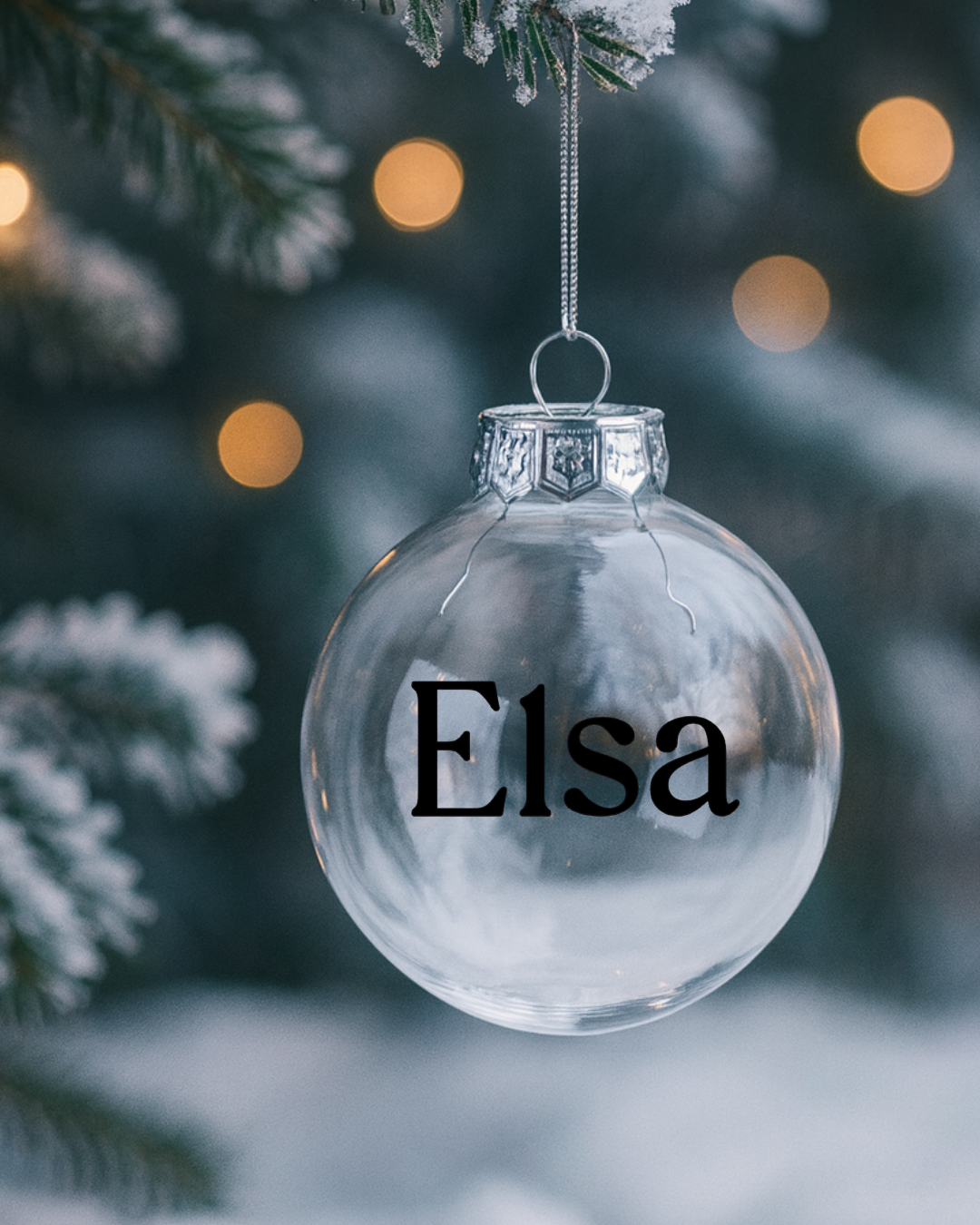 Joulukuusen koriste omalla nimellä