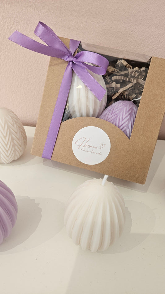 Pääsiäismuna -kynttilät 2kpl