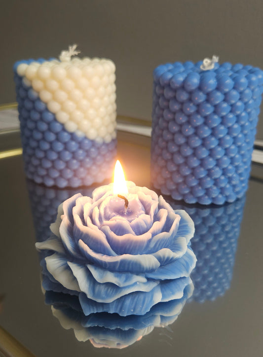 Itsenäisyyspäivän Helminauha -kynttilä