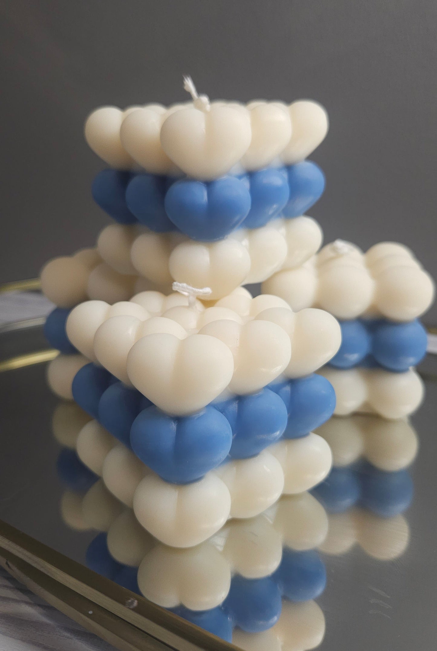 Itsenäisyyspäivän Sydänkupla -kynttilä