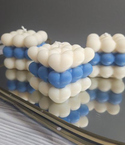 Itsenäisyyspäivän Sydänkupla -kynttilä