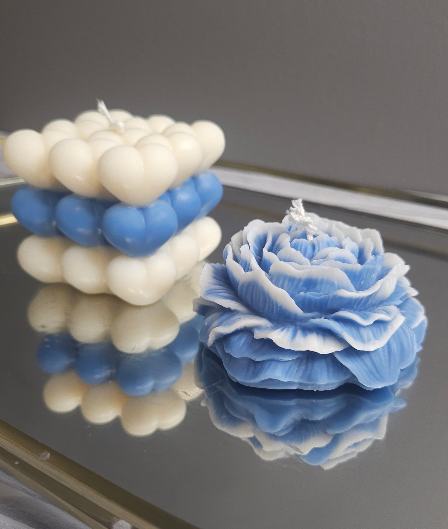 Itsenäisyyspäivän Sydänkupla -kynttilä